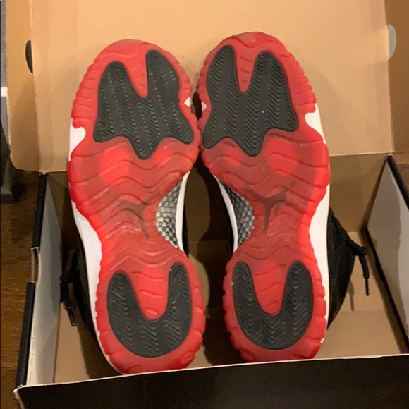 Air Jordan 11 XI Bred 2001 Sz 11.5 - Picture 9 of 9